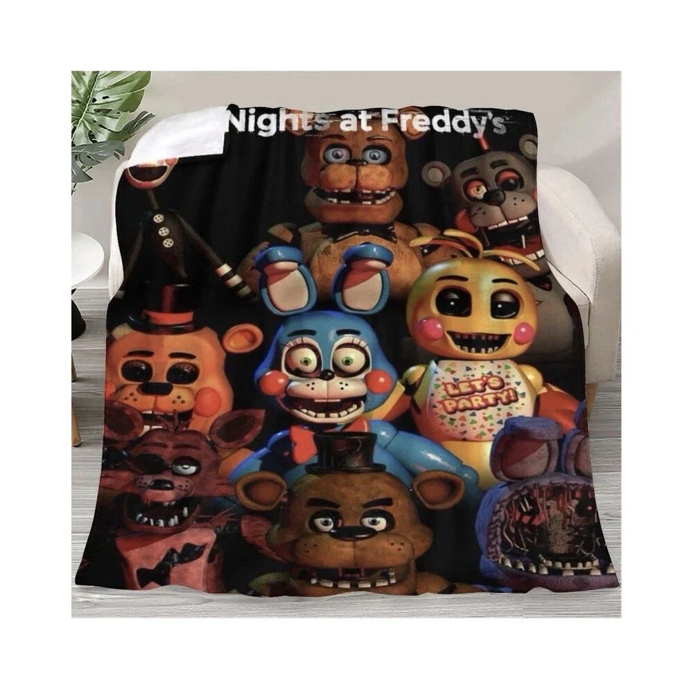 Five Nights at Freddy's Anime Double Full Duvet Kids Child Bedding Set 3D Print